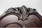 Mandura Traditional Cherry Wood Queen Bedroom Set - English Style & Solid Wood Construction
