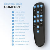 Premium Massage Adjustable Bed Base with USB Ports & Underbed Lighting – image 5