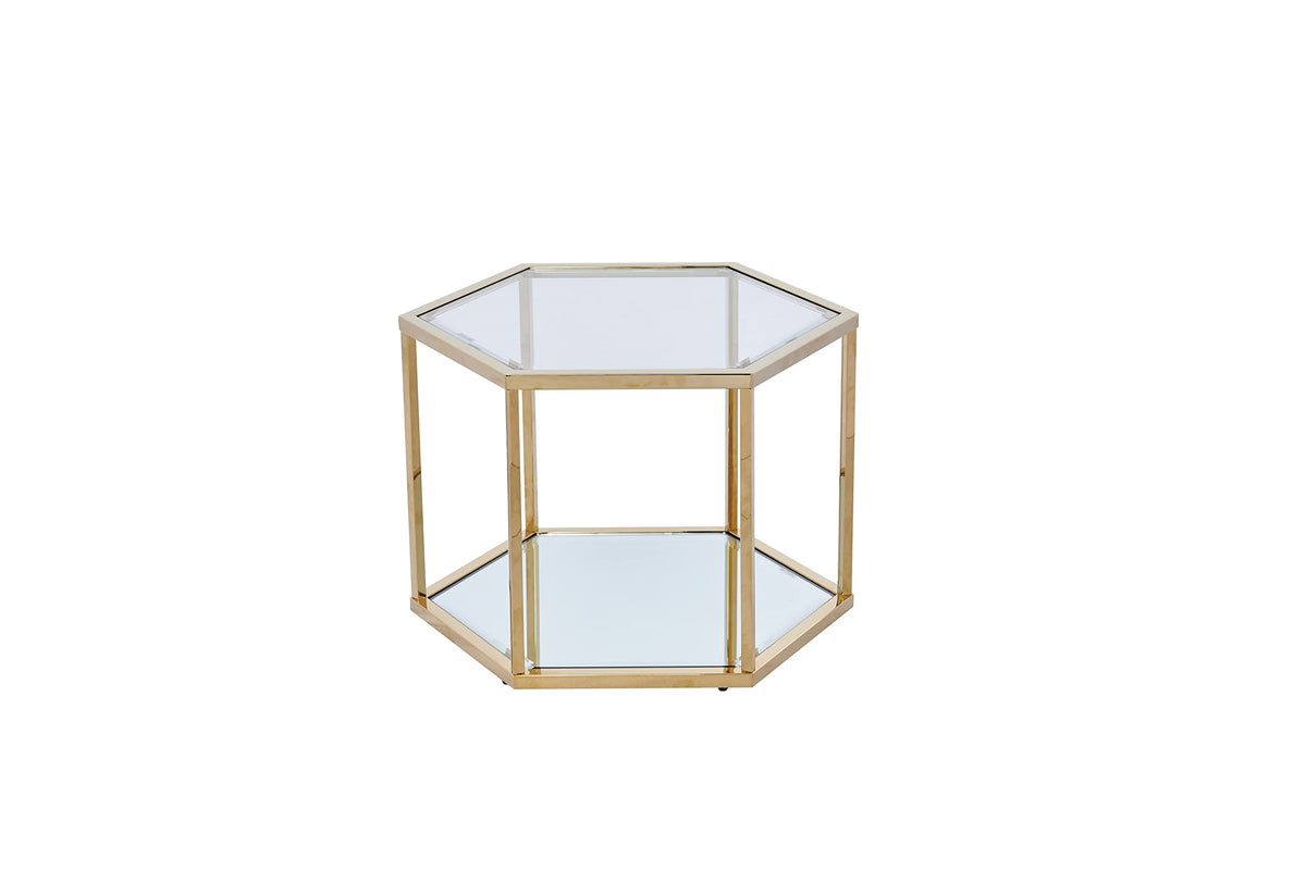 Coffee Table in Gold