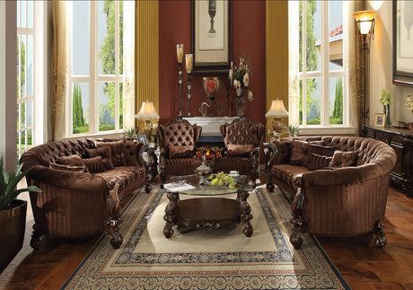 Versailles Traditional Sofa, Loveseat & Chair