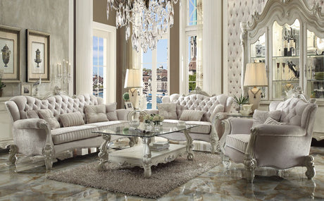 Versailles Traditional Sofa, Loveseat & Chair