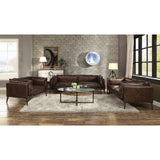 Porchester Top Grain Leather Living Room Collection