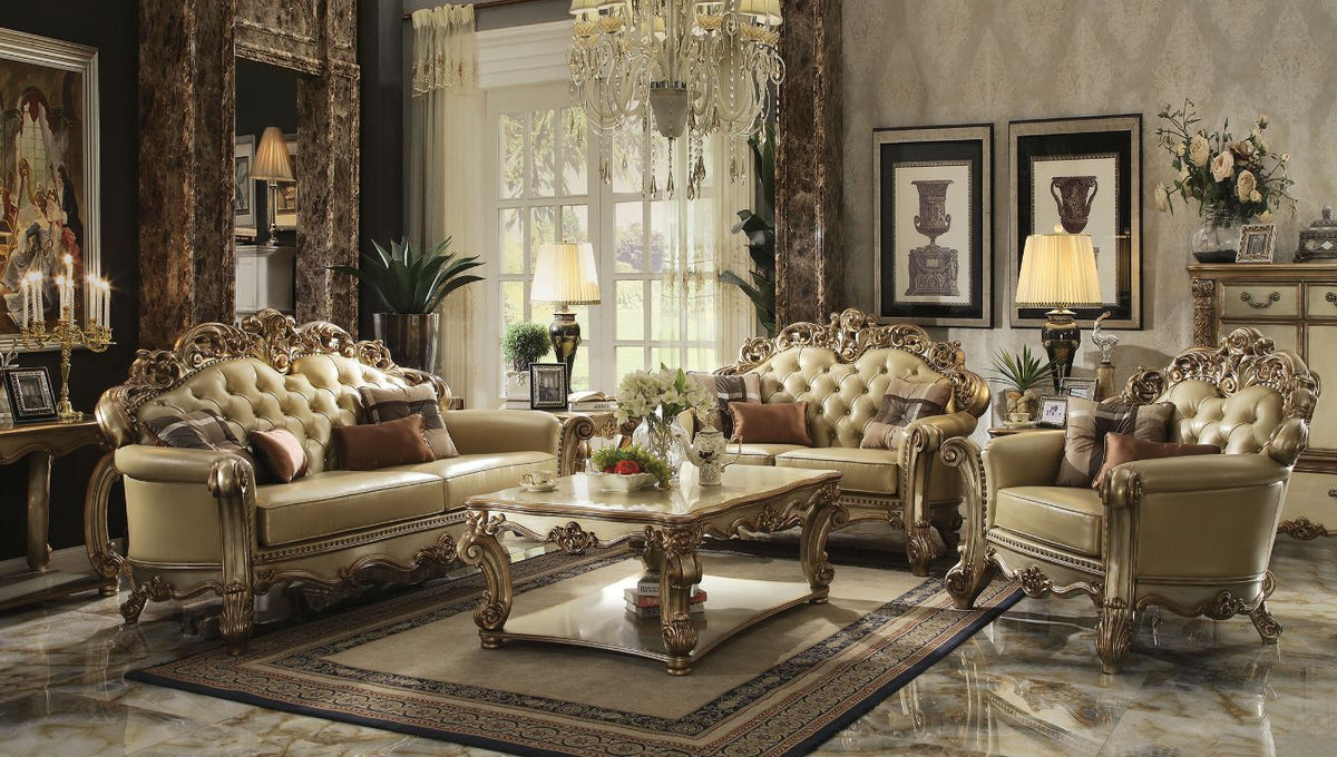 Vendome Baroque Sofa, Loveseat, Chair, Chaise & Bench