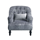 Gaura Button-Tufted Accent Chair