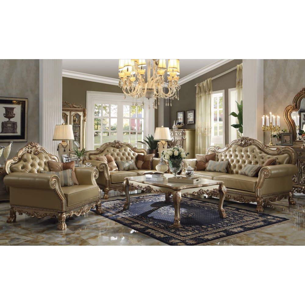 Dresden Traditional Sofa, Loveseat & Chair