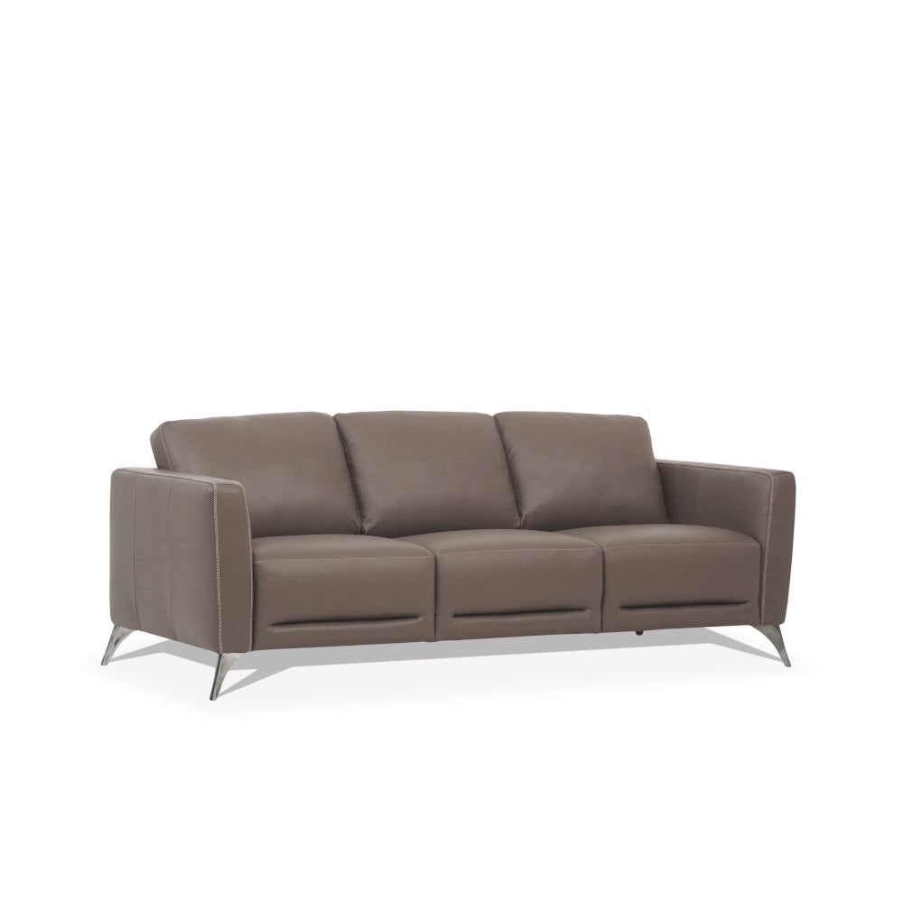 Malaga Italian Top Grain Leather Sofa, Loveseat & Chair