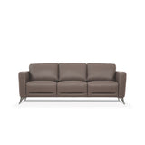 Malaga Italian Top Grain Leather Sofa, Loveseat & Chair