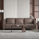 Malaga Italian Top Grain Leather Sofa, Loveseat & Chair