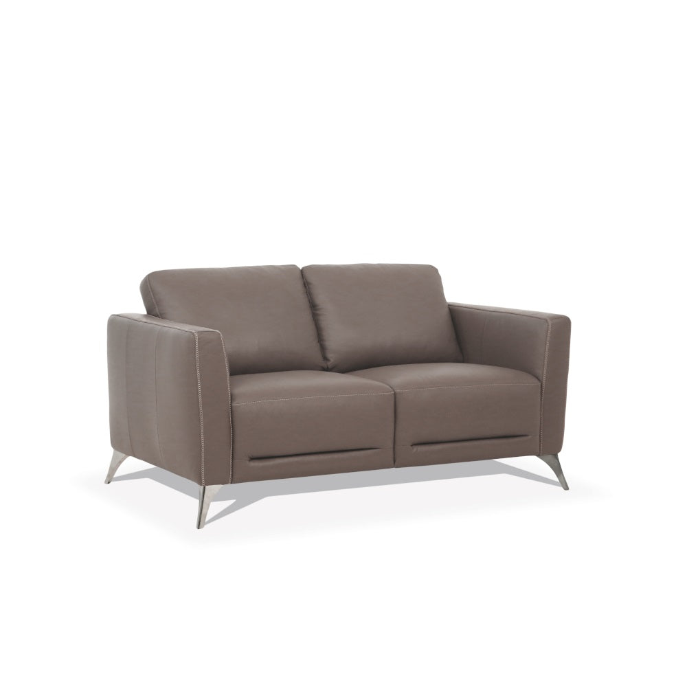 Malaga Italian Top Grain Leather Sofa, Loveseat & Chair