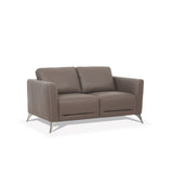 Malaga Italian Top Grain Leather Sofa, Loveseat & Chair