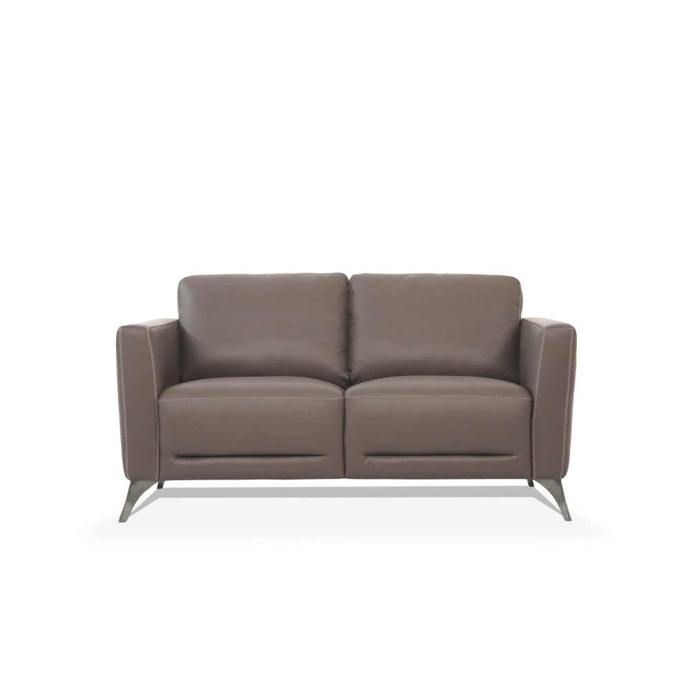Malaga Italian Top Grain Leather Sofa, Loveseat & Chair