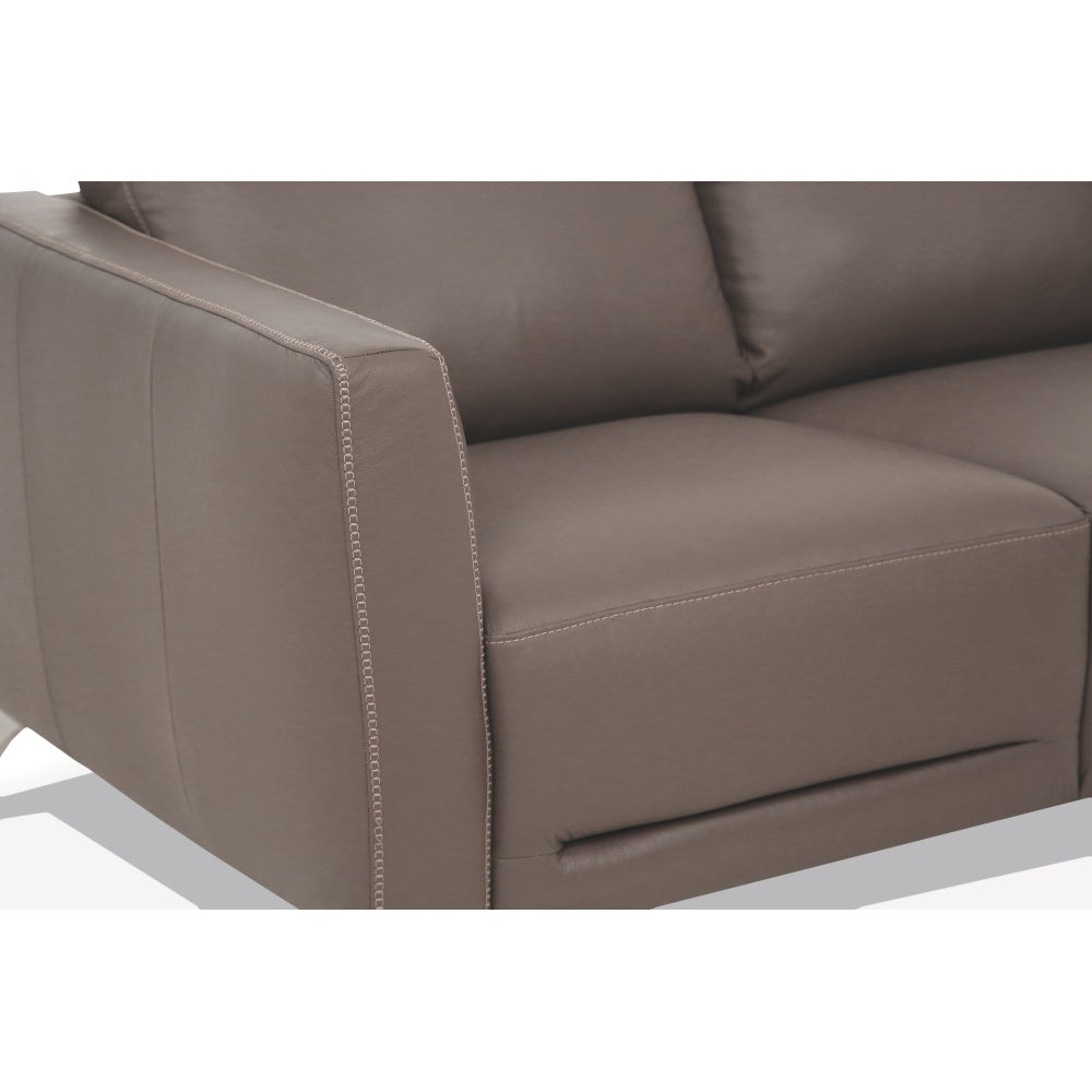 Malaga Italian Top Grain Leather Sofa, Loveseat & Chair