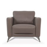 Malaga Italian Top Grain Leather Sofa, Loveseat & Chair