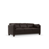 Matias Top Grain Leather Sofa, Loveseat & Chair