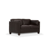 Matias Top Grain Leather Sofa, Loveseat & Chair