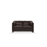 Matias Top Grain Leather Sofa, Loveseat & Chair