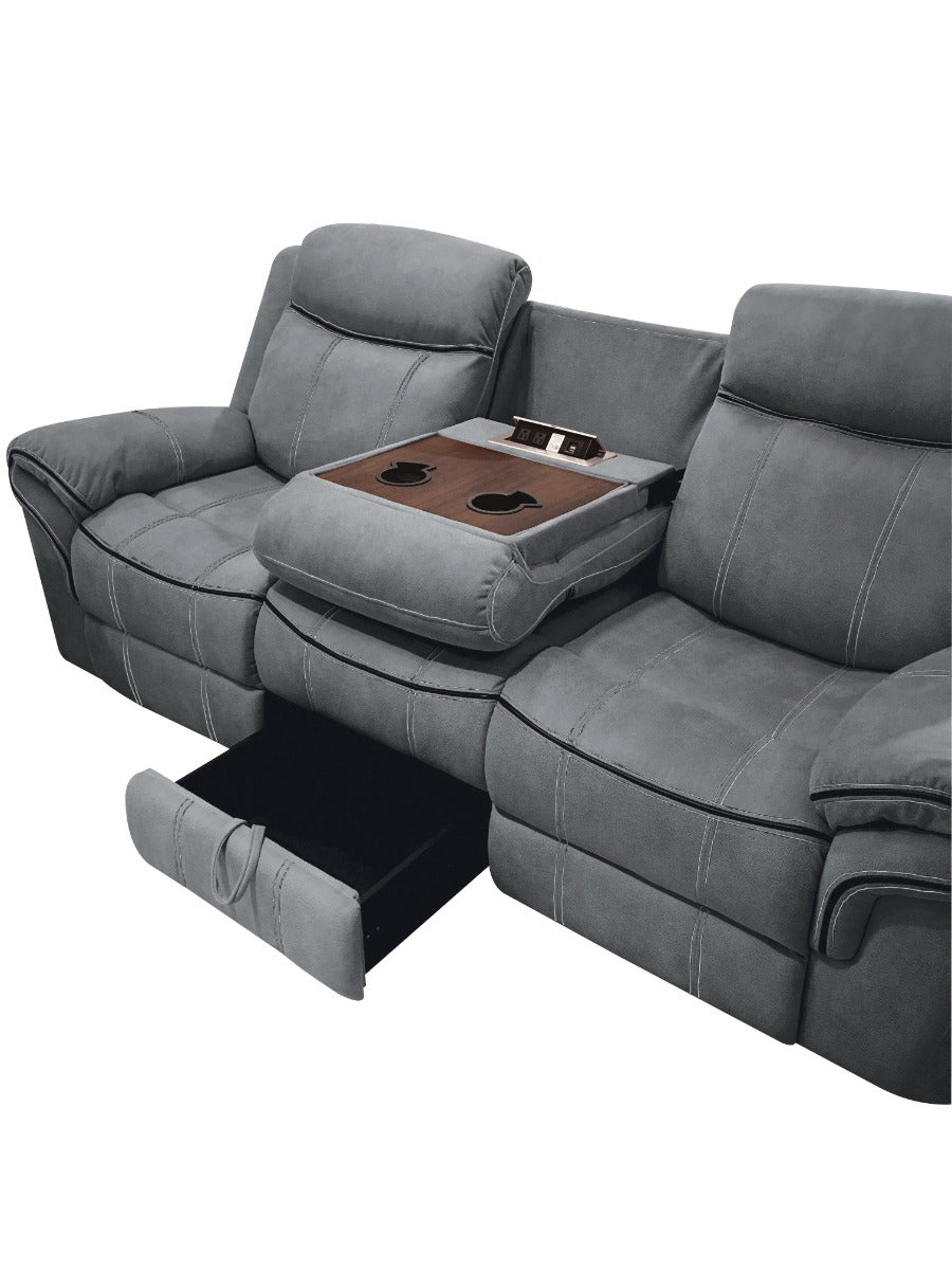 Zubaida Reclining Sofa, Loveseat & Glider Recliner