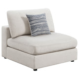 Serene Modular Sectional Sofa - Linen-Blend Beige with Feather-Blend Cushions, 4 to 6-Piece Layouts – view 12