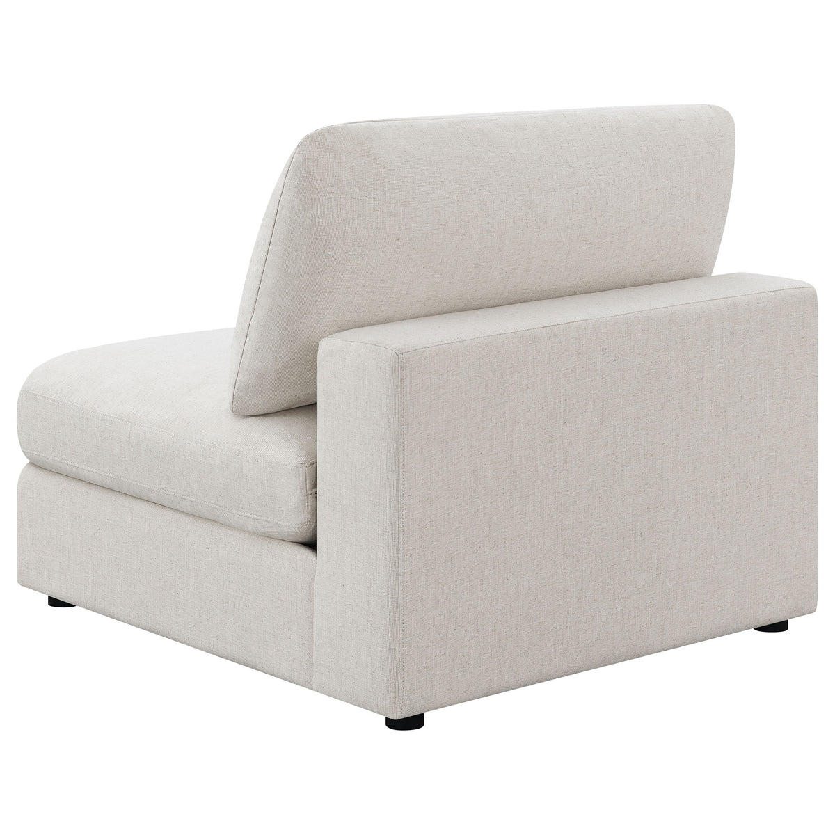 Serene Modular Sectional Sofa - Linen-Blend Beige with Feather-Blend Cushions, 4 to 6-Piece Layouts – view 13