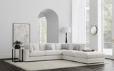 Serene Modular Sectional Sofa - 5pcs- 2 Corners + 2 Armless Chairs + Ottoman (120" x 120")