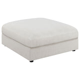 Serene Modular Sectional Sofa - Square Ottoman
