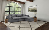 Hobson Modular Sectional Sofa - 4pcs- LAF Chair + Armless Chair + RAF Chair + Ottoman