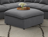 Hobson Modular Sectional Sofa - Charcoal Performance Fabric with Reversible Cushions, 4, 5 & 6-Piece Sets - lifestyle