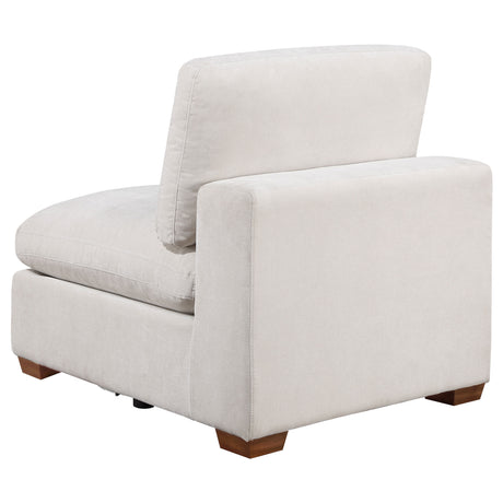 Lakeview Modular Sectional Sofa - Ivory Chenille with Wide Track Arms, 5 & 6-Piece Configurations, Armless Chair & Ottoman – view 11