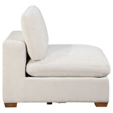 Lakeview Modular Sectional Sofa - Ivory Chenille with Wide Track Arms, 5 & 6-Piece Configurations, Armless Chair & Ottoman – view 12