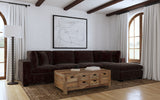 Lakeview Modular Sectional Sofa, Armless Chair & Ottoman - 5pcs- 2 Armless + 2 Corner + Ottoman