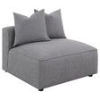 Jennifer 6-Piece Modular Sectional, Armless Chair & Ottoman - Armless Chair