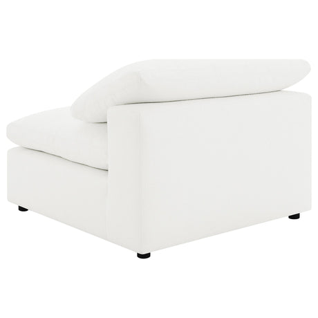 Raleigh Modular Boucle Sectional Sofa - Ivory Water-Resistant Boucle with Wide Track Arms, 5 & 6-Piece Sets – view 10