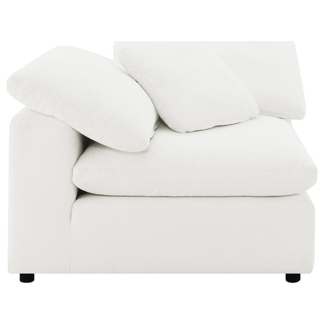 Raleigh Modular Boucle Sectional Sofa - Ivory Water-Resistant Boucle with Wide Track Arms, 5 & 6-Piece Sets – view 11