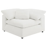 Raleigh Modular Boucle Sectional Sofa - Ivory Water-Resistant Boucle with Wide Track Arms, 5 & 6-Piece Sets – view 12