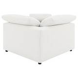 Raleigh Modular Boucle Sectional Sofa - Ivory Water-Resistant Boucle with Wide Track Arms, 5 & 6-Piece Sets – view 15