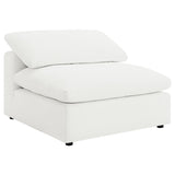 Raleigh Modular Boucle Sectional Sofa - Armless Chair