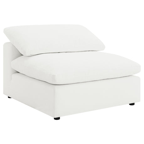 Raleigh Modular Boucle Sectional Sofa - Armless Chair