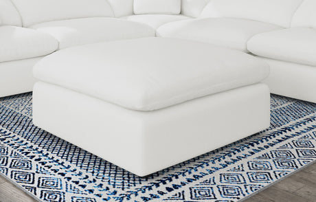 Raleigh Modular Boucle Sectional Sofa - Ivory Water-Resistant Boucle with Wide Track Arms, 5 & 6-Piece Sets - lifestyle