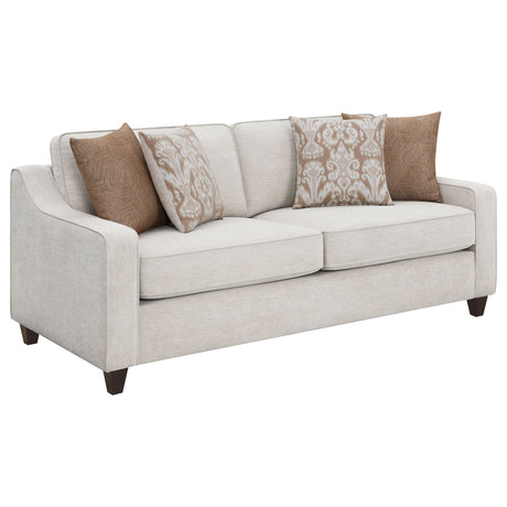 Christine Sloped Arm Sofa, Loveseat & Accent Chair - Sofa