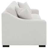 Ashlyn Track Arm Sofa, Loveseat & Chair - Sand Fabric with Pocket Coil Seating, Living Room Sets – view 12