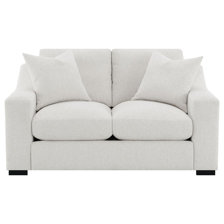 Ashlyn Track Arm Sofa, Loveseat & Chair - Sand Fabric with Pocket Coil Seating, Living Room Sets – view 18