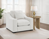 Ashlyn Track Arm Sofa, Loveseat & Chair - Sand Fabric with Pocket Coil Seating, Living Room Sets - lifestyle