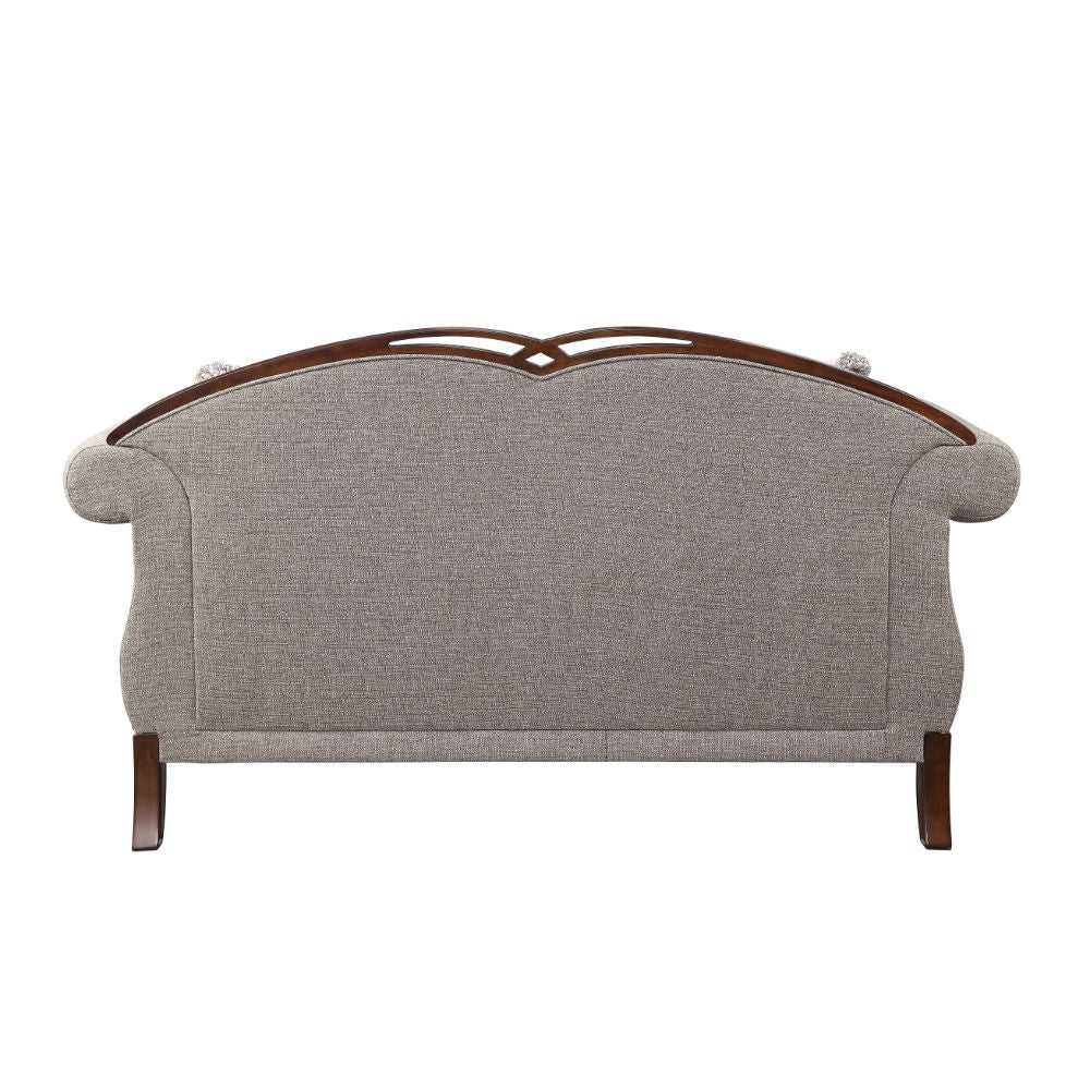 Miyeon Loveseat, Chair & Marble End Table