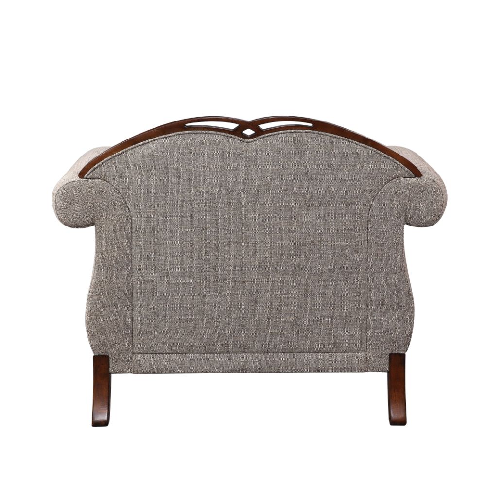 Miyeon Loveseat, Chair & Marble End Table