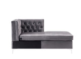 Jaszira Modular Velvet Sectional Pieces