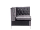 Jaszira Modular Velvet Sectional Pieces