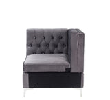 Jaszira Modular Velvet Sectional Pieces