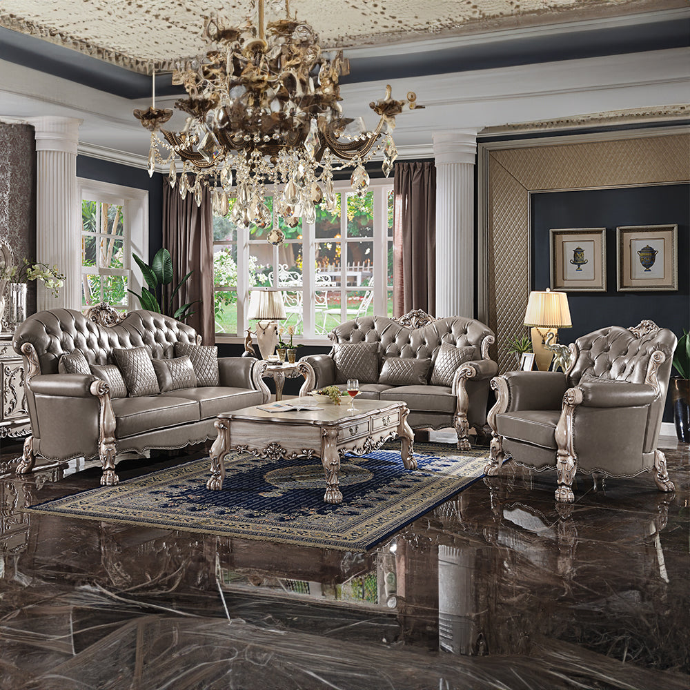 Dresden Traditional Sofa, Loveseat & Chair