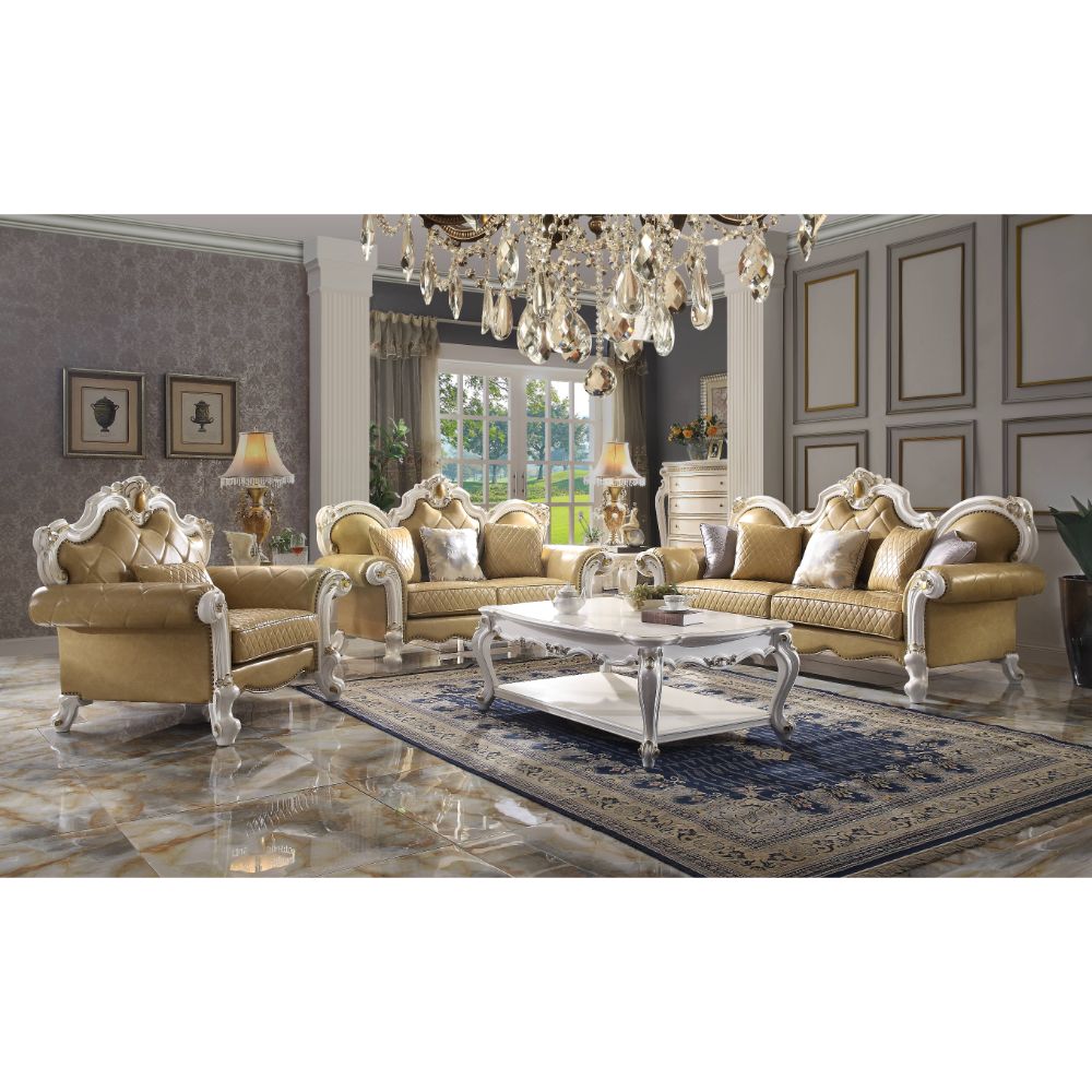 Picardy Traditional Sofa, Loveseat & Chair