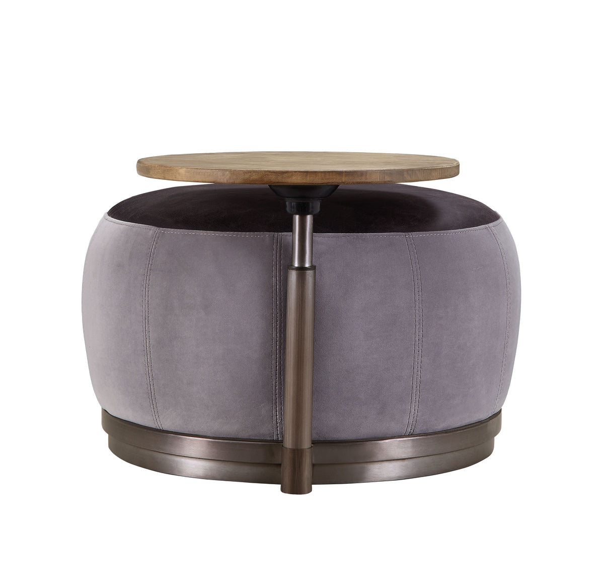 Decapree Industrial Accent Chair & Ottoman